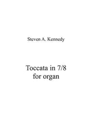 Toccata a 7 Organ sheet music cover Thumbnail